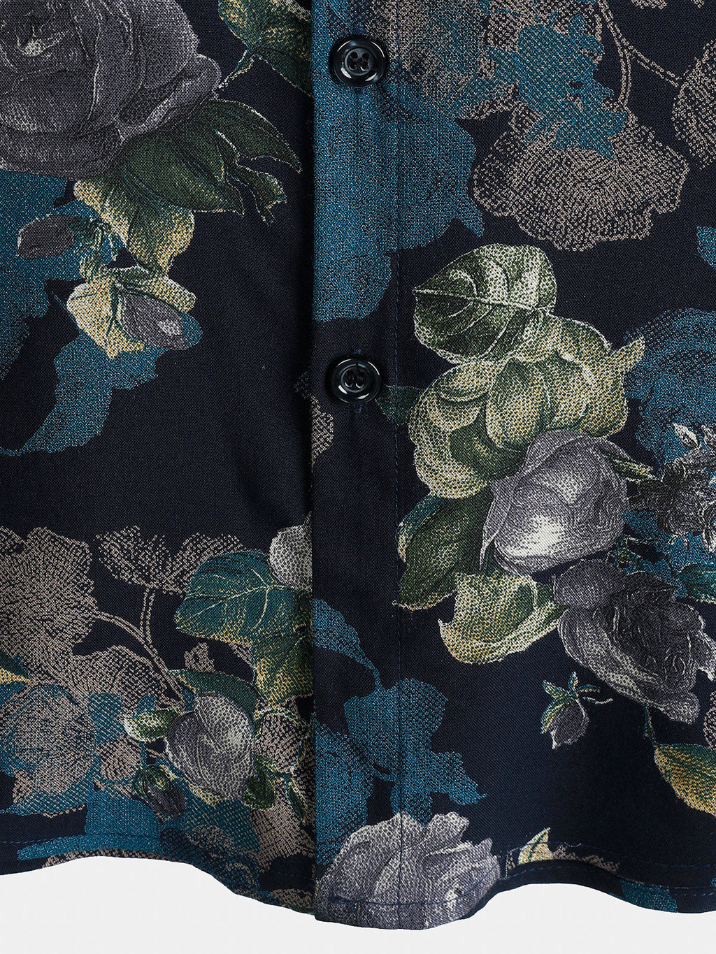 Chemise Homme Retro à Manches Courtes Légère et Respirante Imprimé Floral Vacances Île