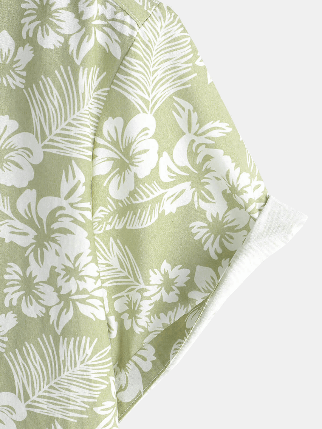 Chemise à manches courtes boutonnée à fleurs d&
