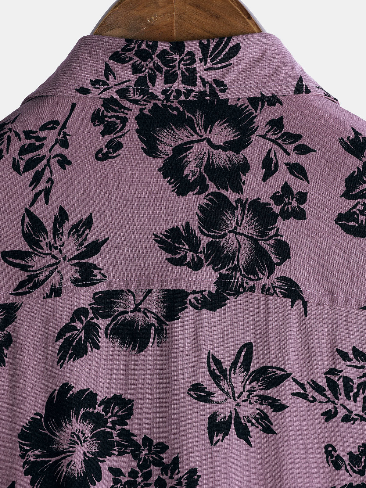 Chemise Homme de Vacances à Manches Courtes en Rayonne avec Imprimé Floral Tropical