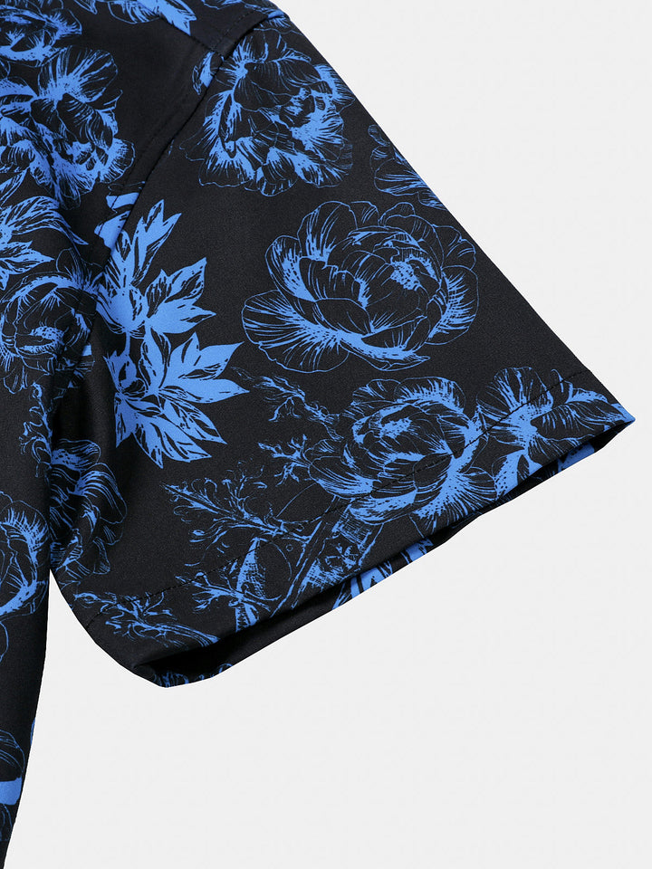Chemise Homme Skull Vacances d’Été Manches Courtes