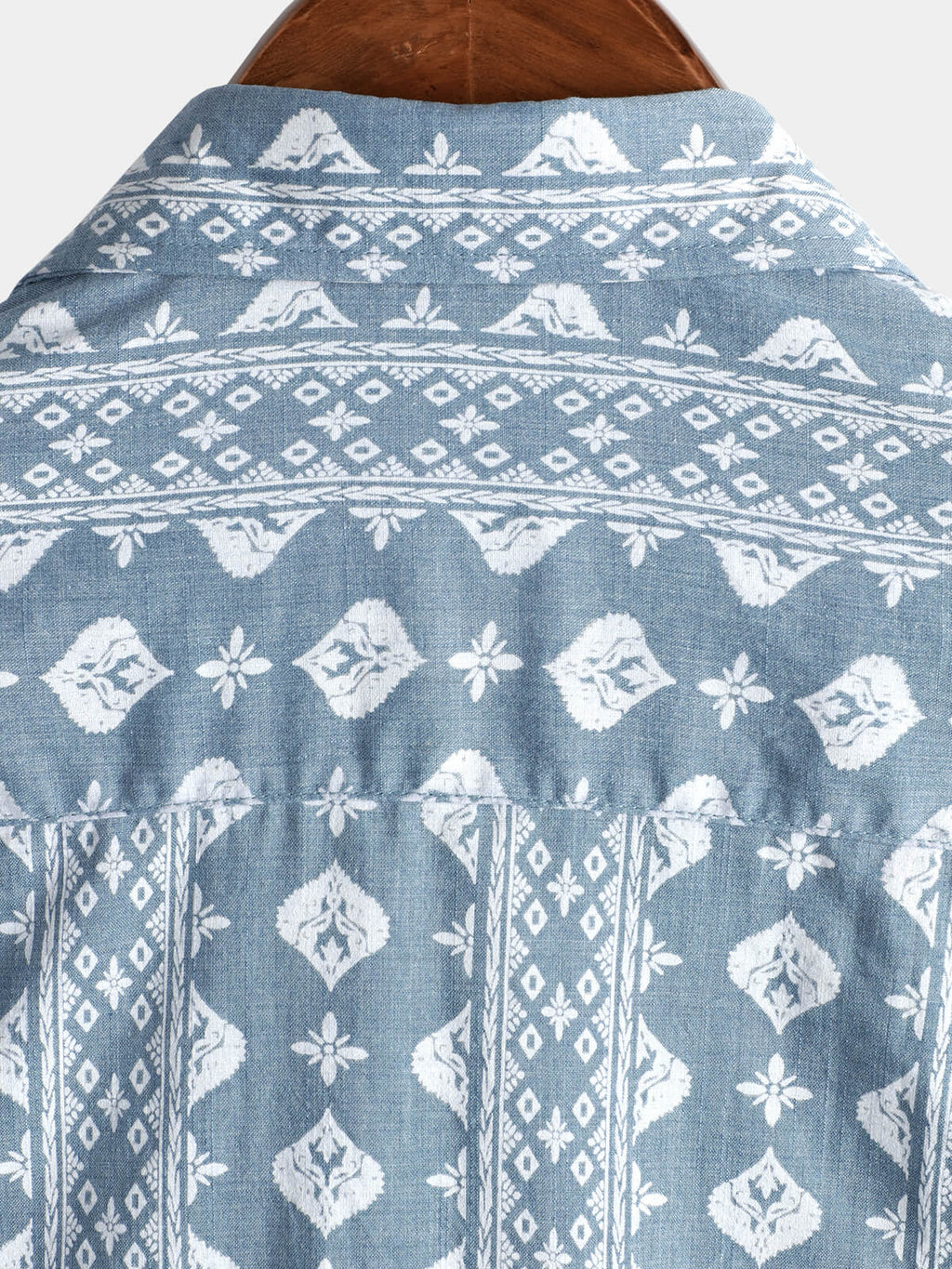 Chemise d'été rétro pour homme, à manches courtes, rayée
