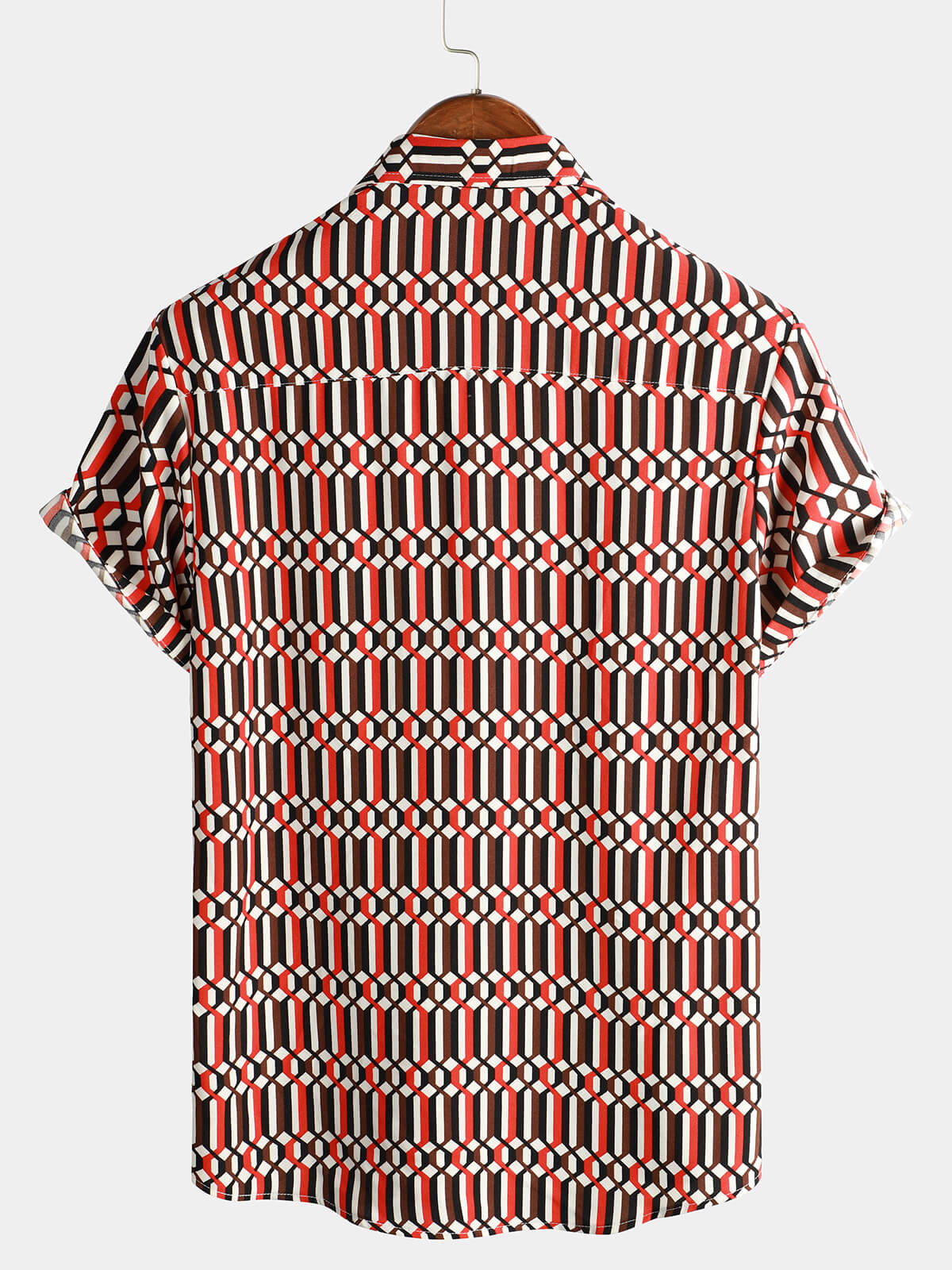Chemise d'été décontractée à manches courtes pour hommes
