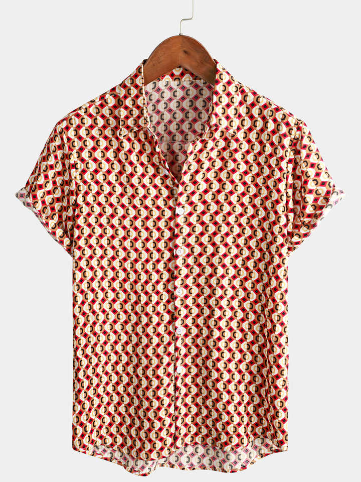 Chemise à manches courtes d&