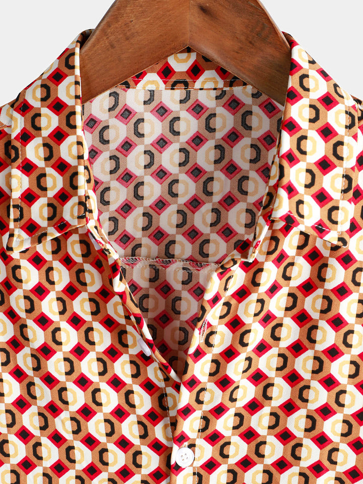 Chemise à manches courtes d&