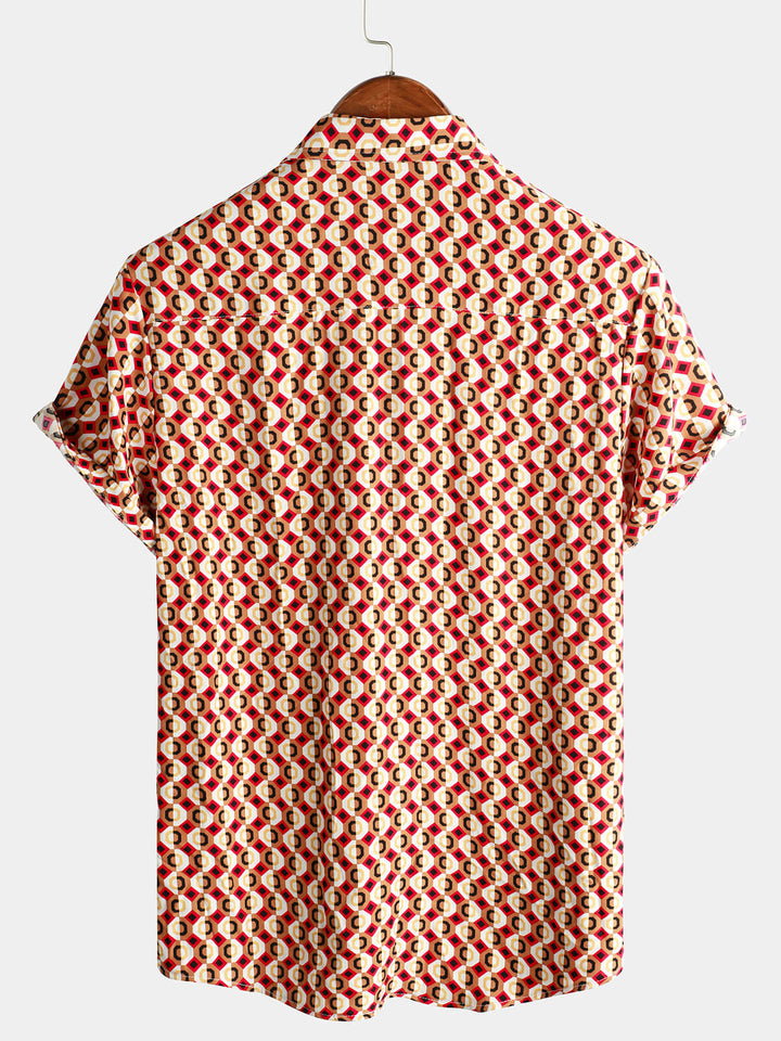 Chemise à manches courtes d&