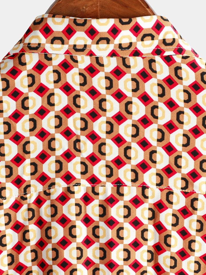 Chemise à manches courtes d&