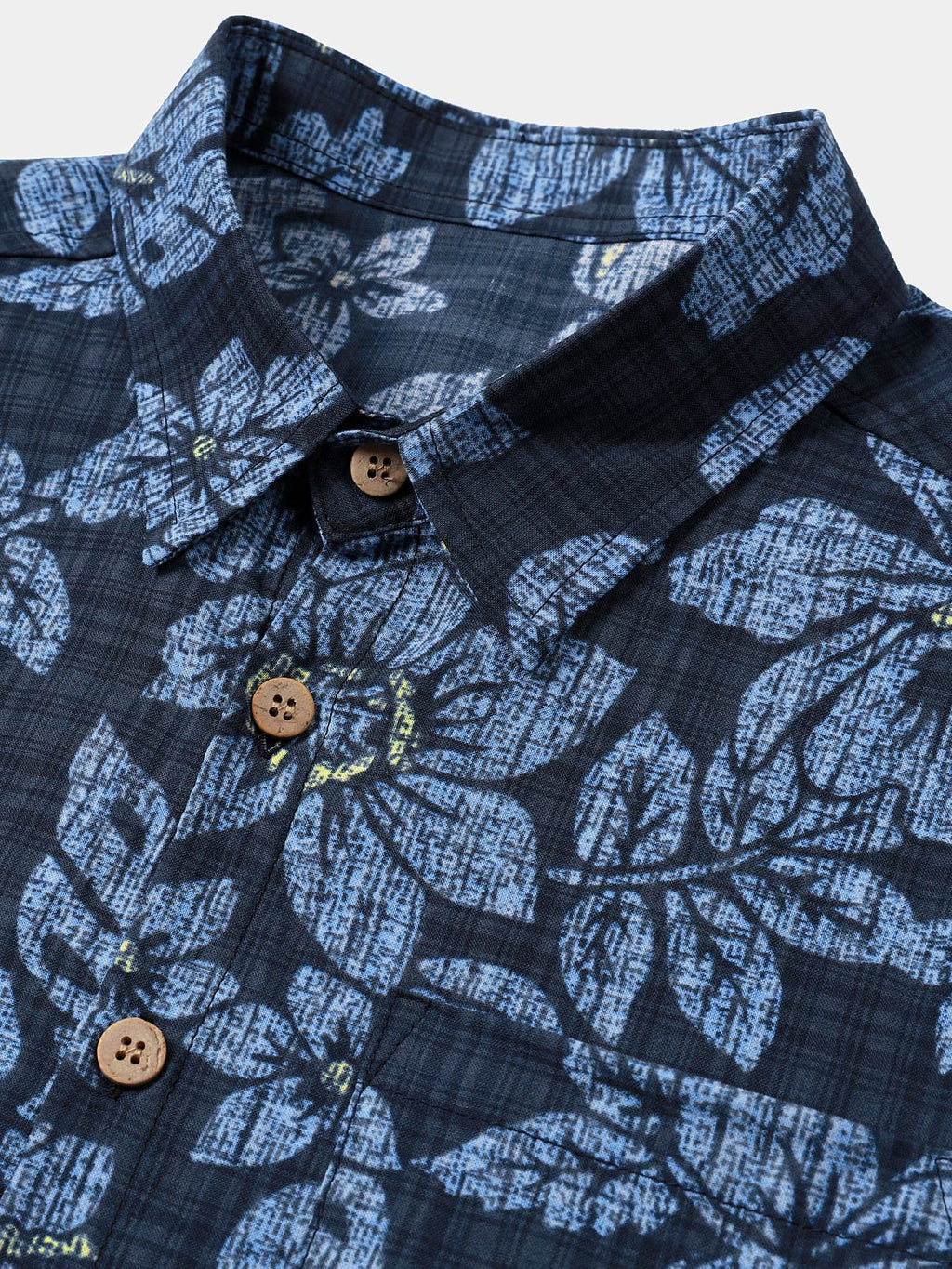 Chemise Homme Hibiscus Vacances Manches Courtes