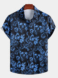 Chemise Homme Skull Vacances d’Été Manches Courtes