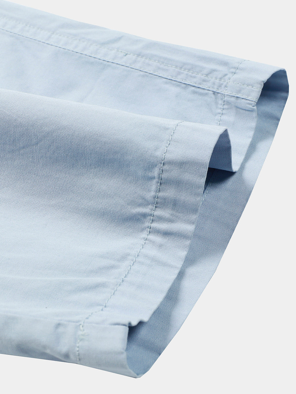 Shorts en Coton Décontractés d'Été pour Homme en Bleu Clair