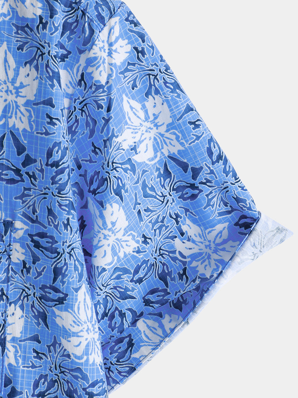 Chemise de Plage Tropicale Florale pour Homme à Manches Courtes