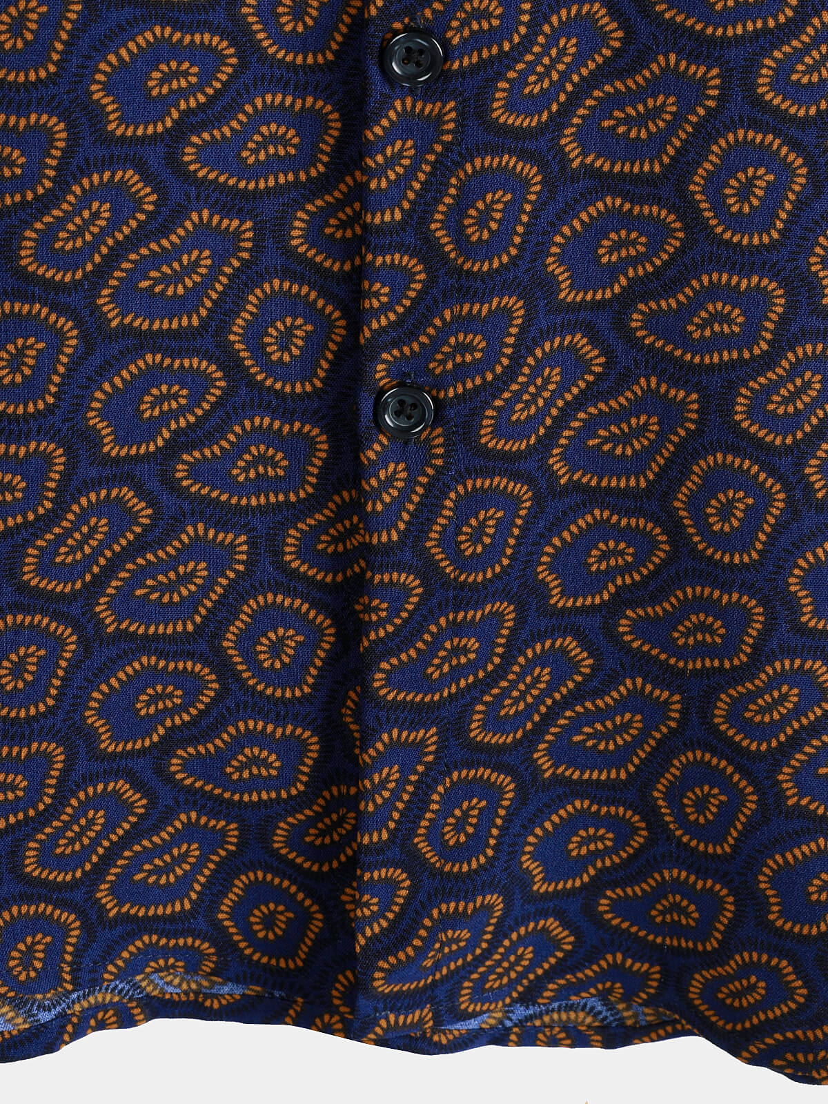 Chemise à manches courtes et poche à imprimé abstrait pour homme