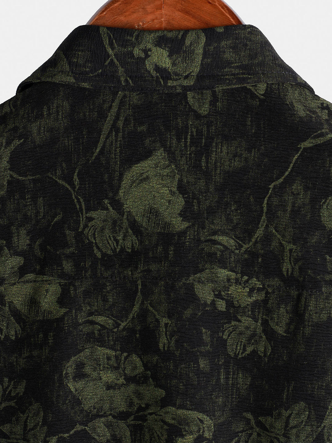 Chemise hawaïenne respirante à manches courtes et imprimé floral rétro pour homme
