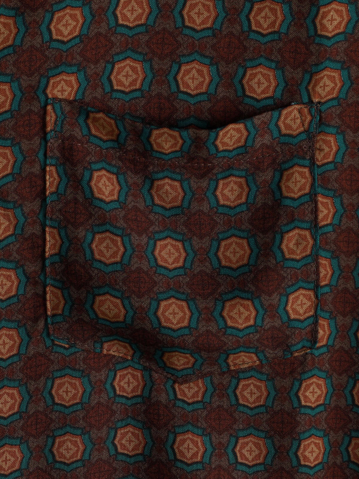 Chemise d'été décontractée vintage à manches courtes pour homme