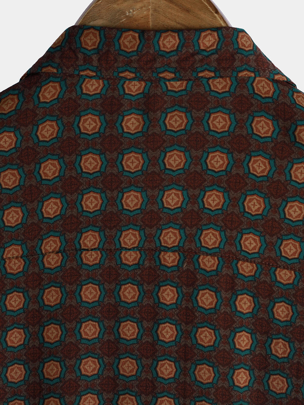 Chemise d'été décontractée vintage à manches courtes pour homme