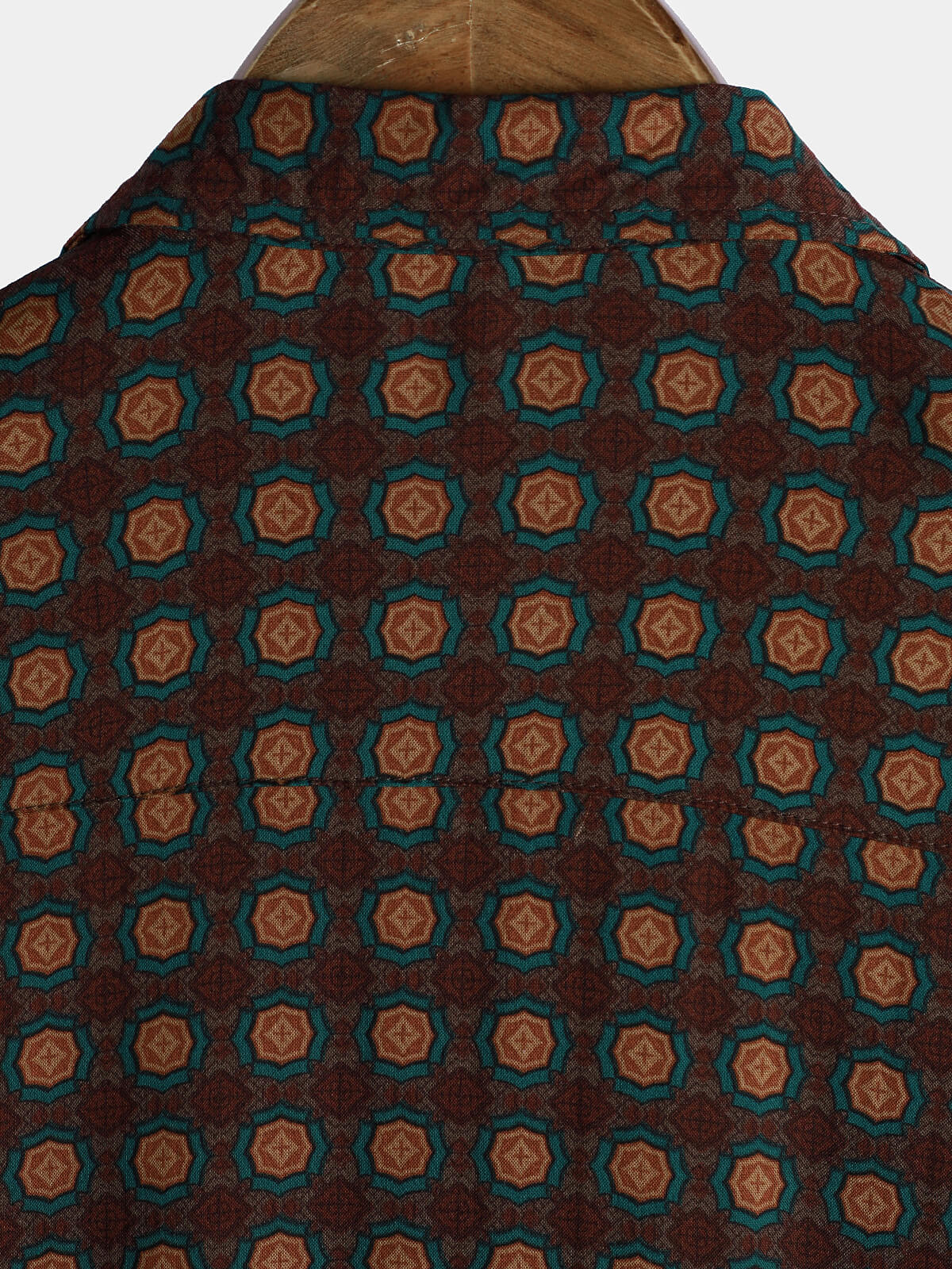 Chemise d'été décontractée vintage à manches courtes pour homme