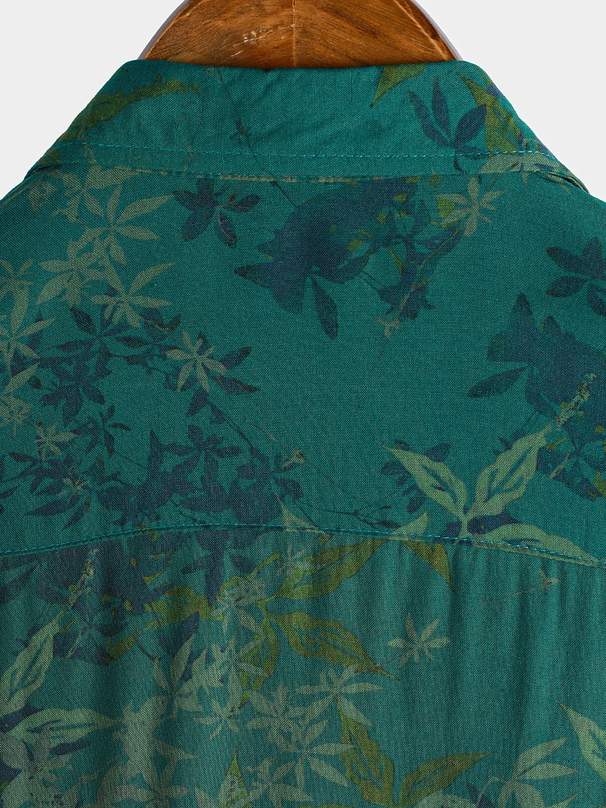 Chemise à Manches Courtes Vintage Florale pour Homme Respirante de Vacances