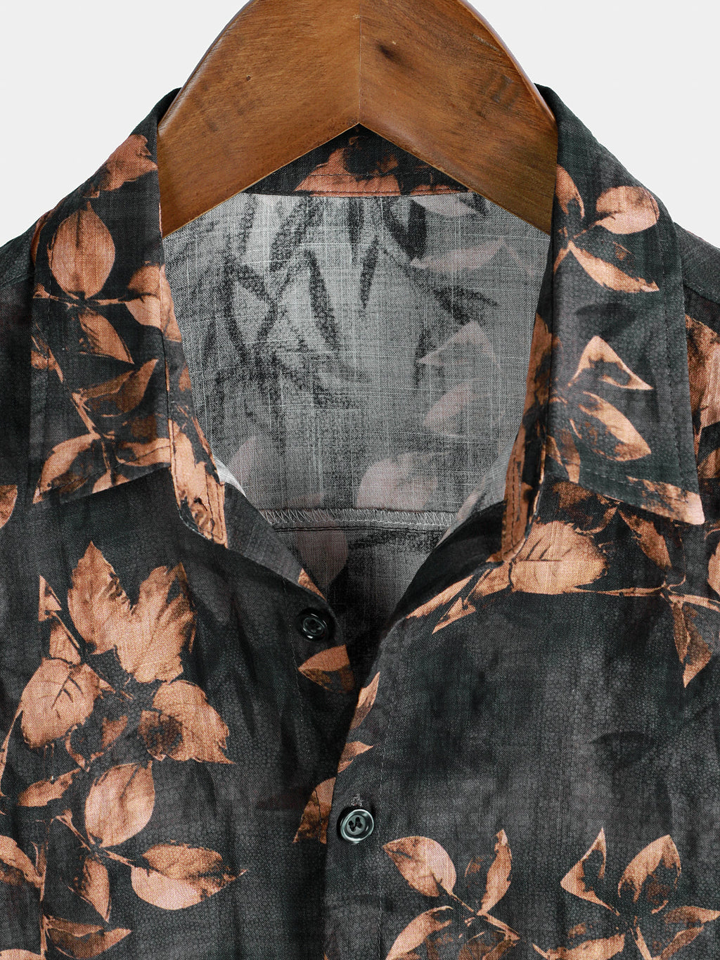 Chemise de vacances respirante à manches courtes et imprimé floral rétro pour homme