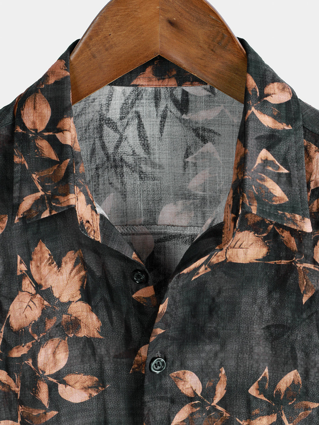 Chemise de vacances respirante à manches courtes et imprimé floral rétro pour homme