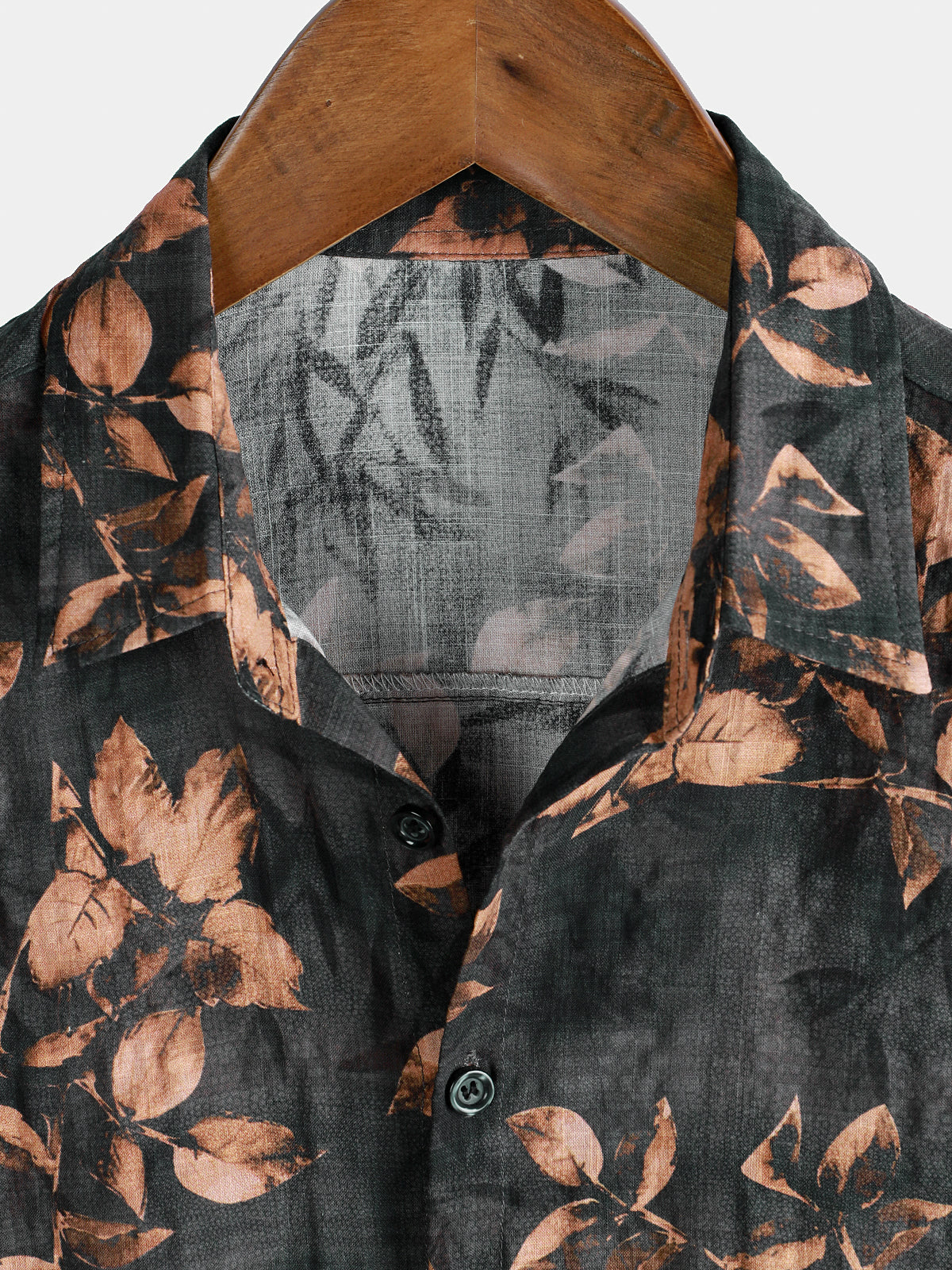Chemise de vacances respirante à manches courtes et imprimé floral rétro pour homme