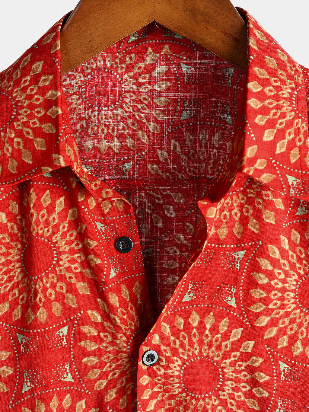 Chemise Hawaïenne Boho Vintage à Manches Courtes pour Homme des Années 70
