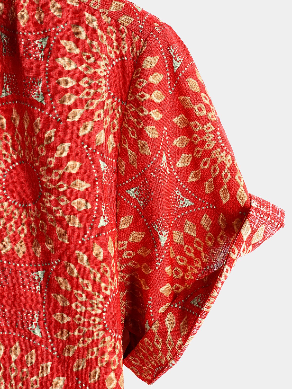 Chemise à manches courtes rétro boutonnée d'été disco vintage des années 70 pour hommes