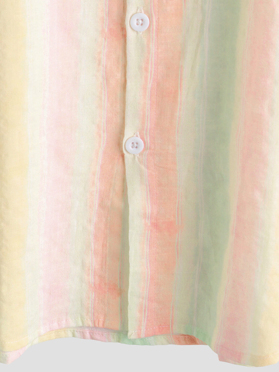 Chemise boutonnée décontractée à manches courtes pour homme, style rétro, rayée et colorée, idéale pour les fêtes