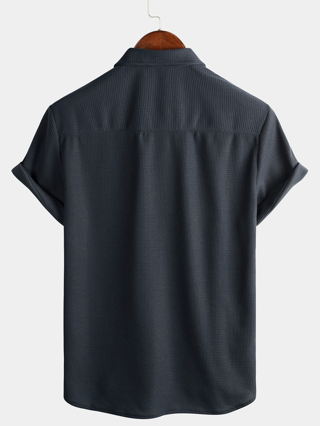 Chemise de plage décontractée à manches courtes pour hommes, coupe ample, boutonnée, été