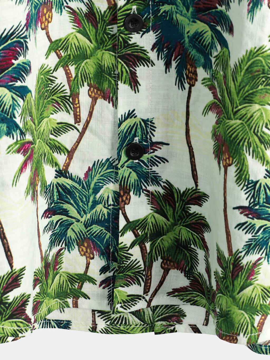Chemise hawaïenne vintage à manches courtes avec imprimé floral tropical pour hommes