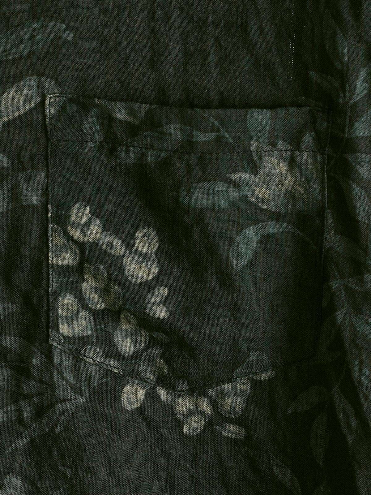 Chemise de vacances à manches courtes respirante à motif floral vintage pour homme