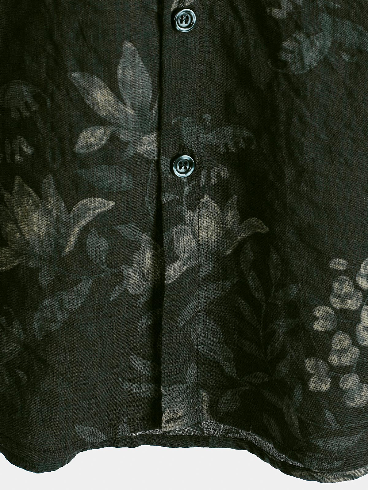 Chemise de vacances à manches courtes respirante à motif floral vintage pour homme