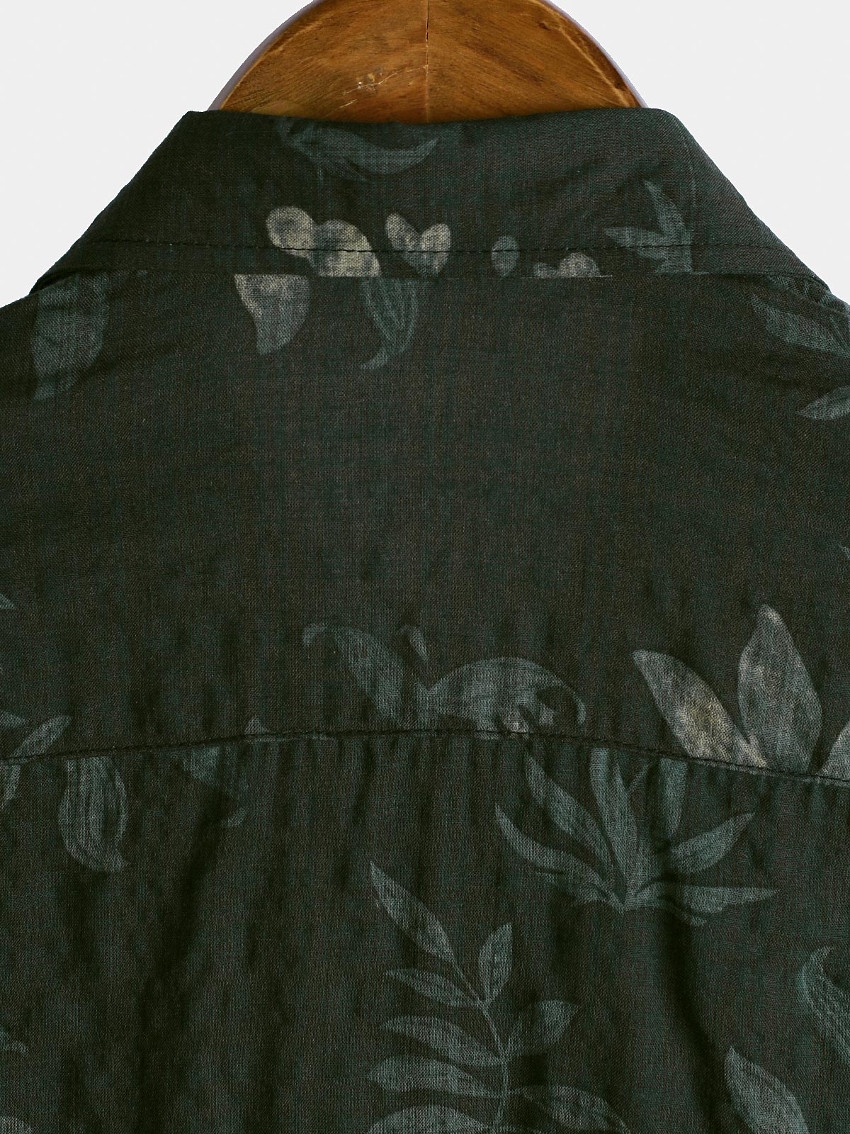 Chemise de vacances à manches courtes respirante à motif floral vintage pour homme