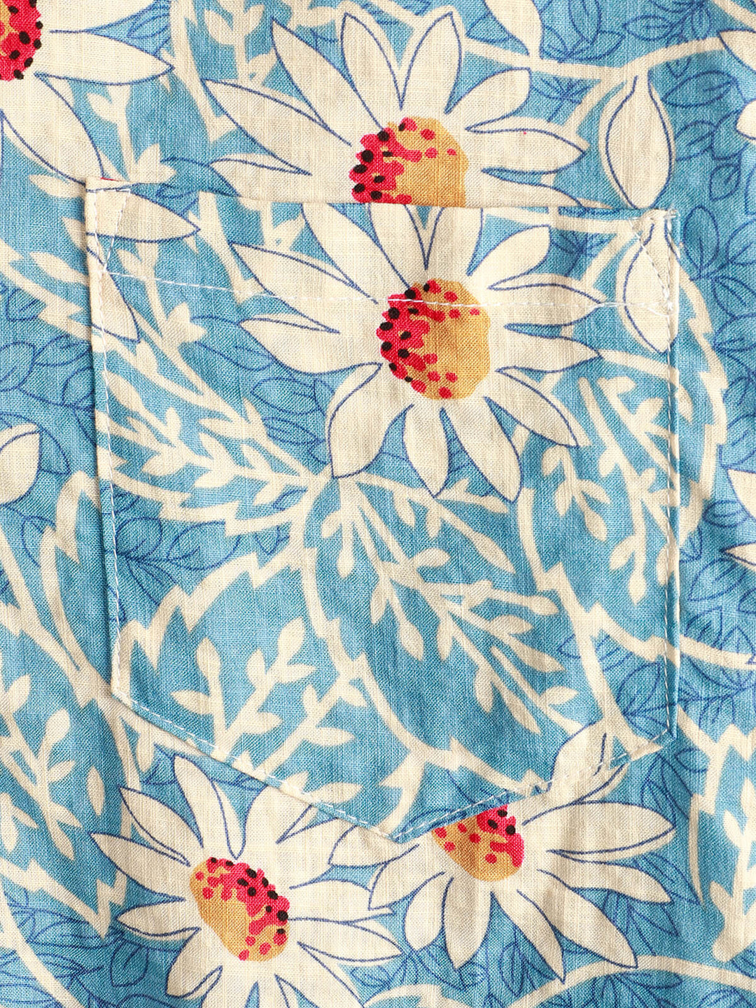 Chemise à fleurs hawaïenne en coton rétro pour homme