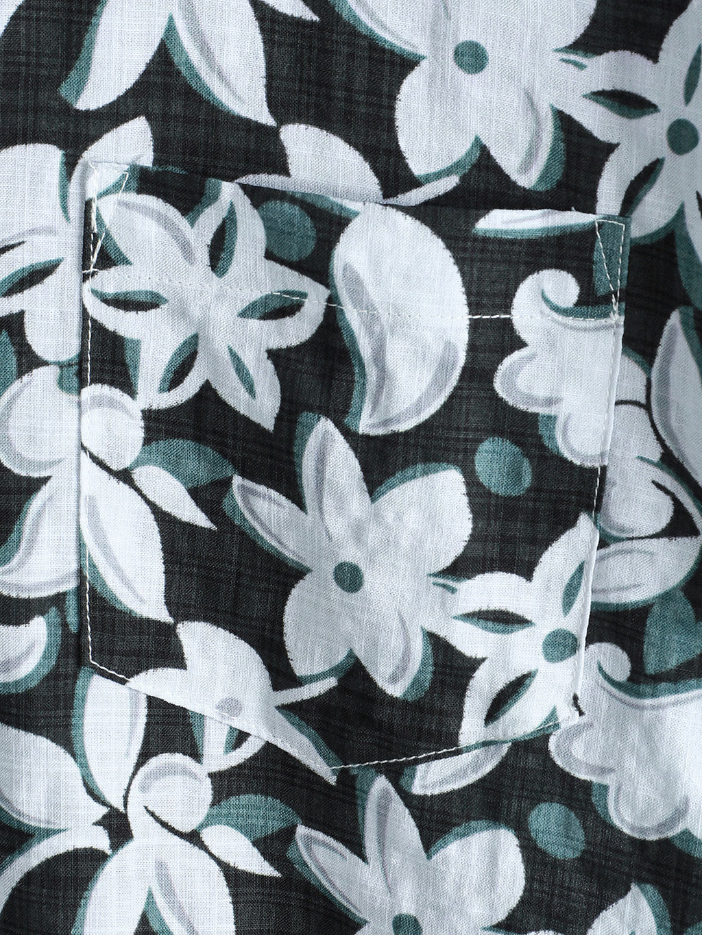 Chemise de vacances à manches courtes pour homme, motif floral tropical vintage