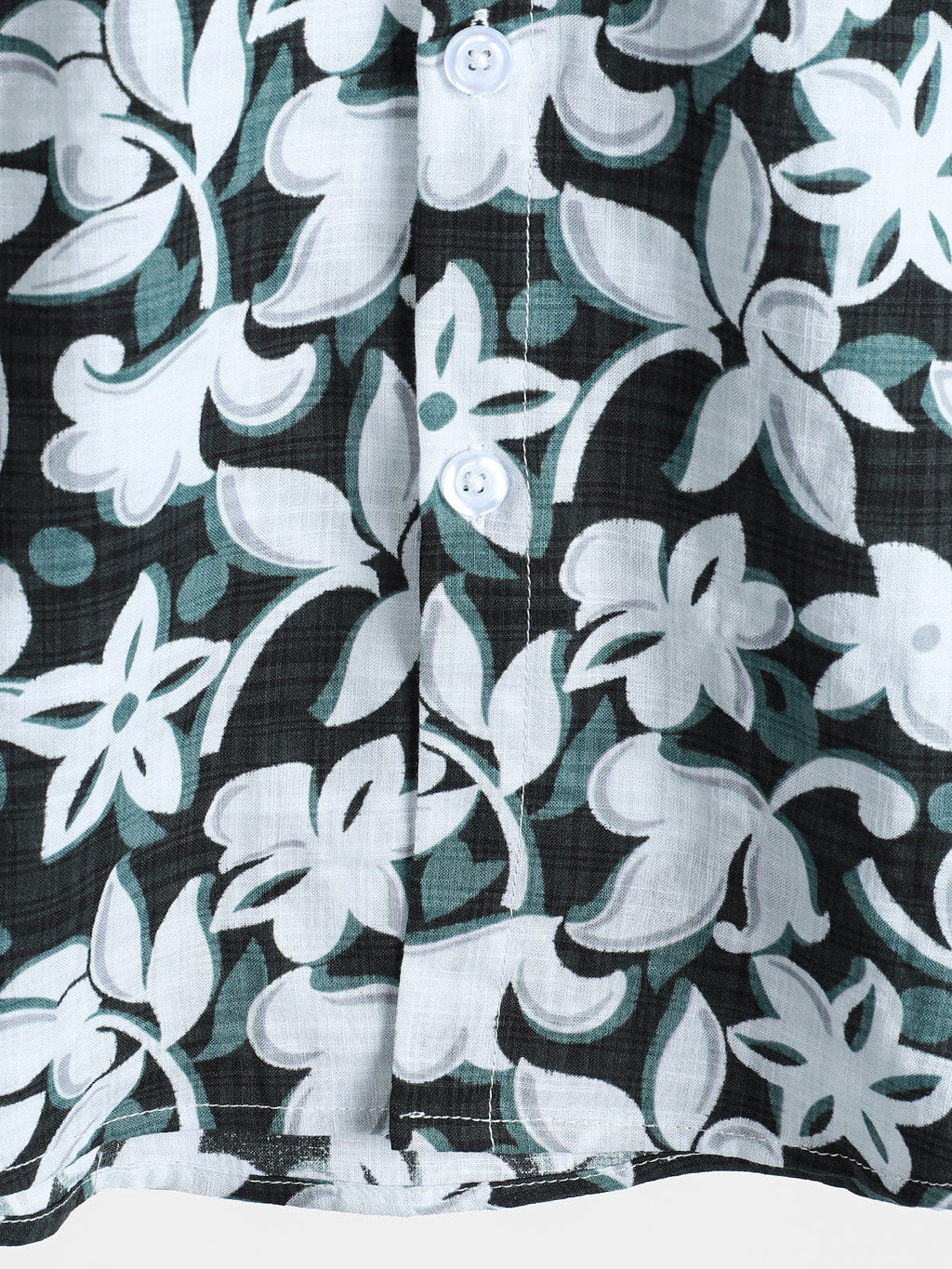 Chemise de Vacances Tropicale Vintage Florale à Manches Courtes pour Homme