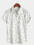 Chemise Hawaïenne à Imprimé Floral pour Homme - Été
