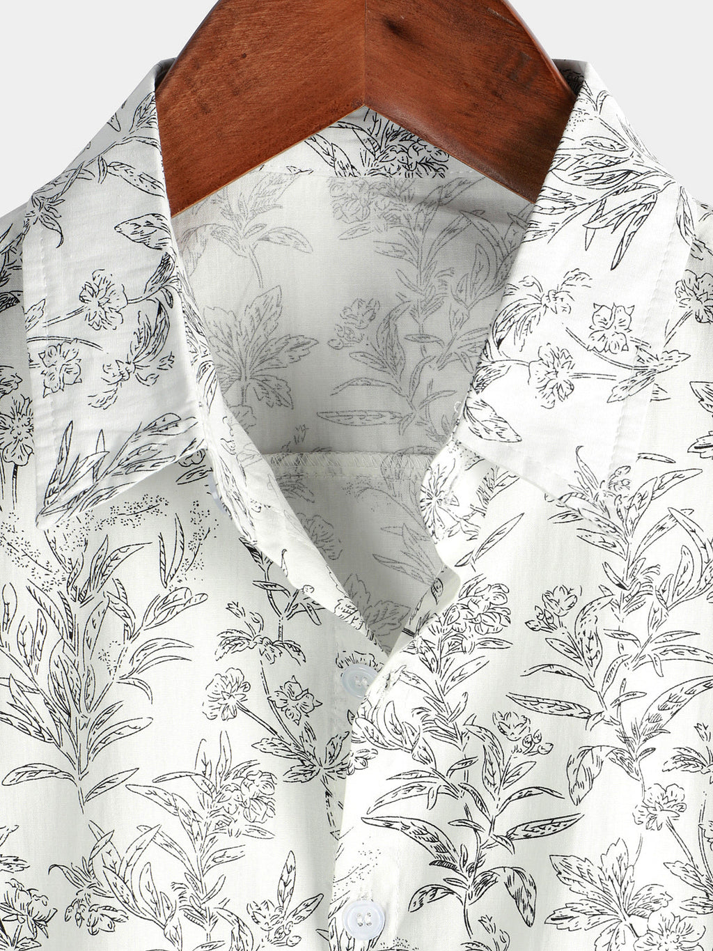 Chemise Hawaïenne à Imprimé Floral pour Homme - Été