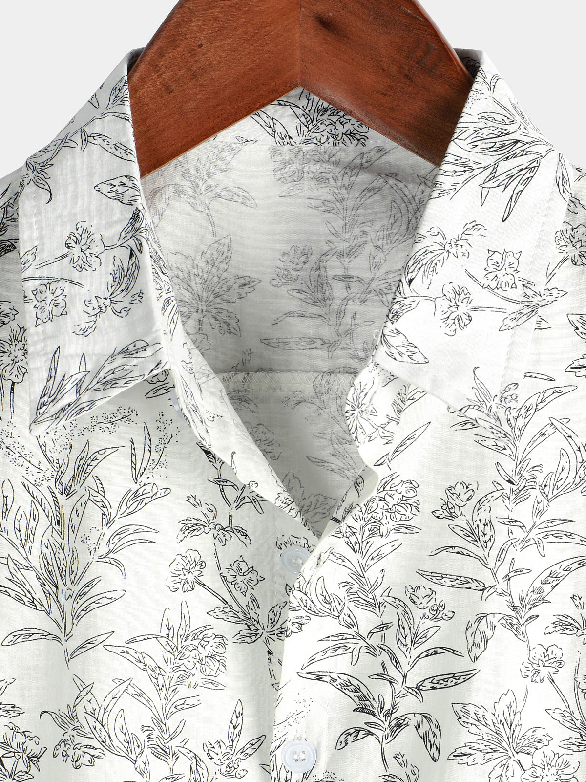 Chemise Hawaïenne à Imprimé Floral pour Homme - Été