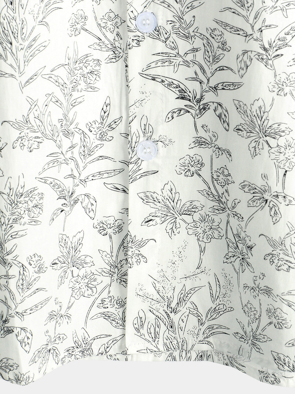 Chemise hawaïenne d'été boutonnée à imprimé floral pour hommes