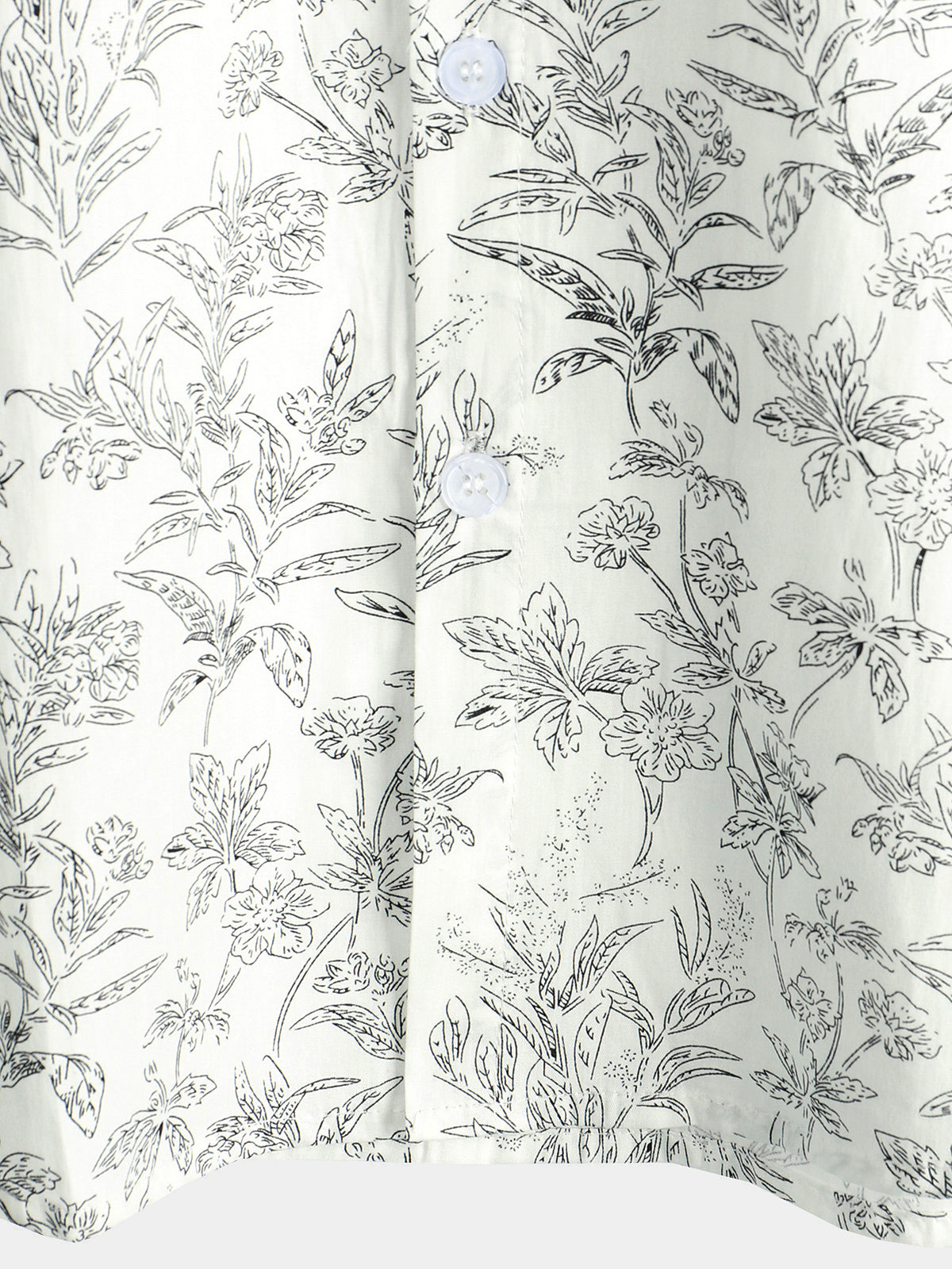 Chemise hawaïenne d'été boutonnée à imprimé floral pour hommes