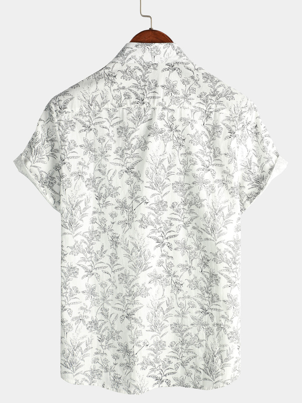 Chemise Hawaïenne à Imprimé Floral pour Homme - Été