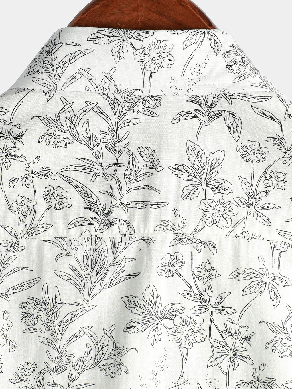 Chemise hawaïenne d'été boutonnée à imprimé floral pour hommes
