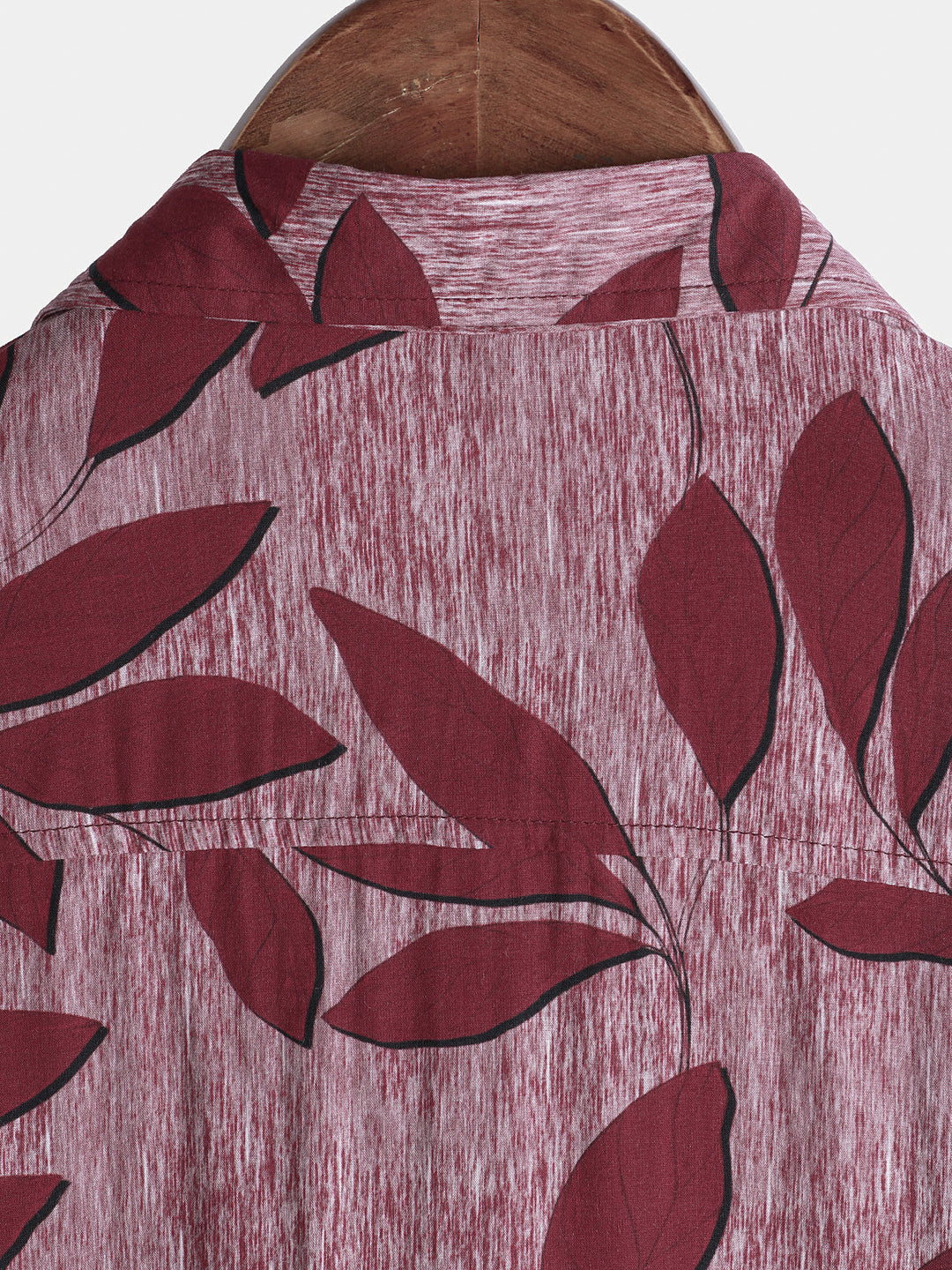 Chemise hawaïenne légère à manches courtes pour homme, motif feuilles tropicales et fleurs