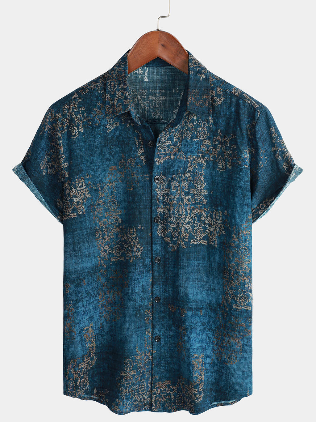 Chemise pour Homme à Manches Courtes pour l'Été