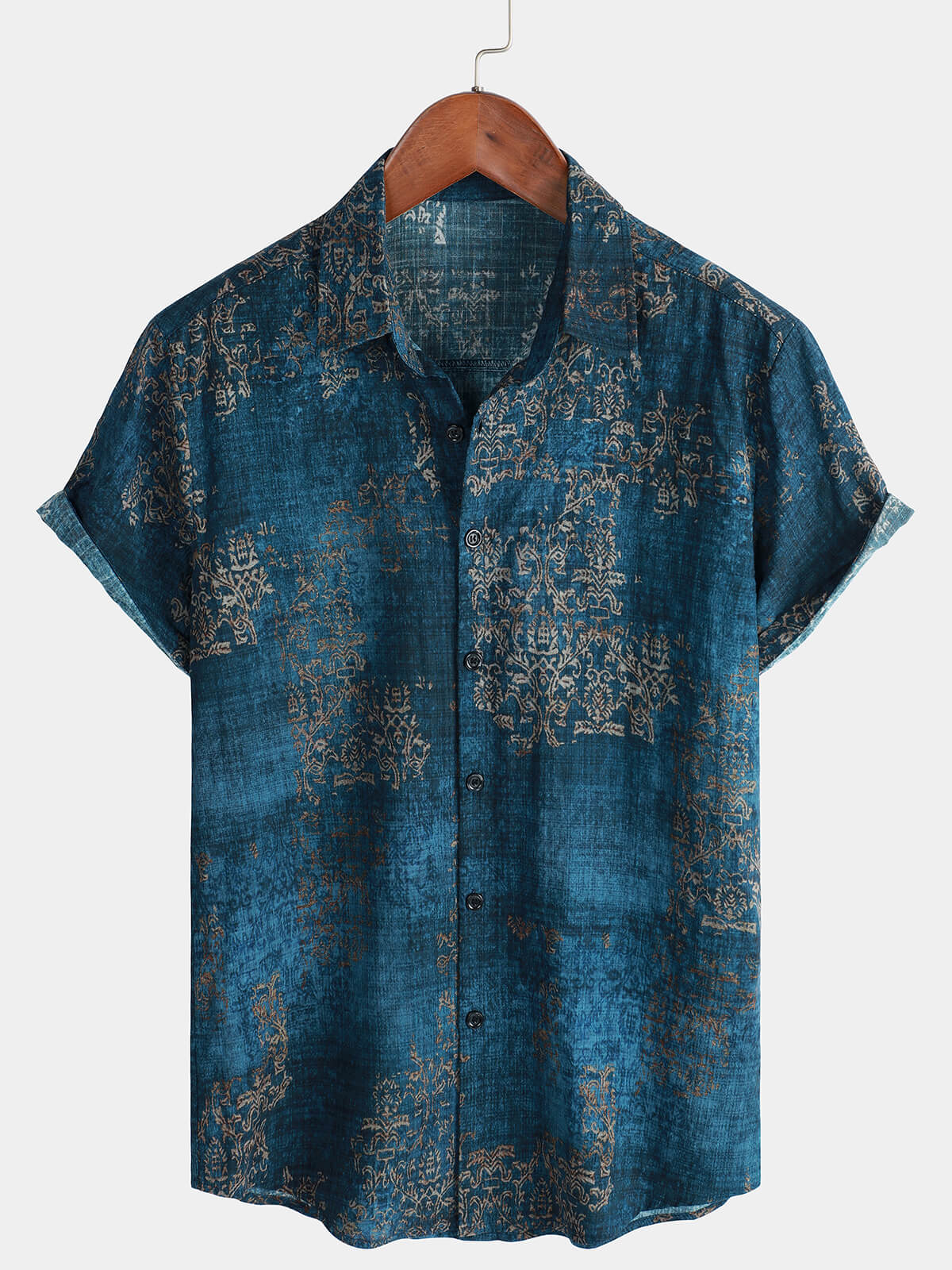Chemise pour Homme à Manches Courtes pour l'Été