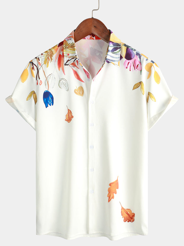 Chemise à manches courtes à manches courtes pour hommes