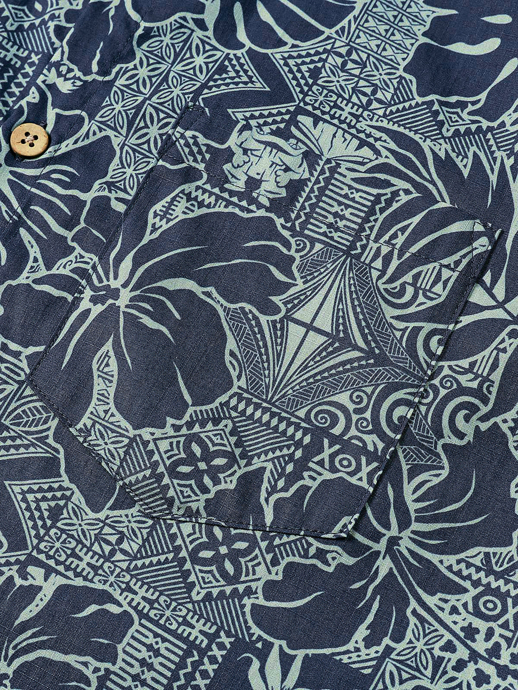 Chemise Homme à Motif Feuilles Tropicales Hawaïennes Style Vacances Plage Manches Courtes