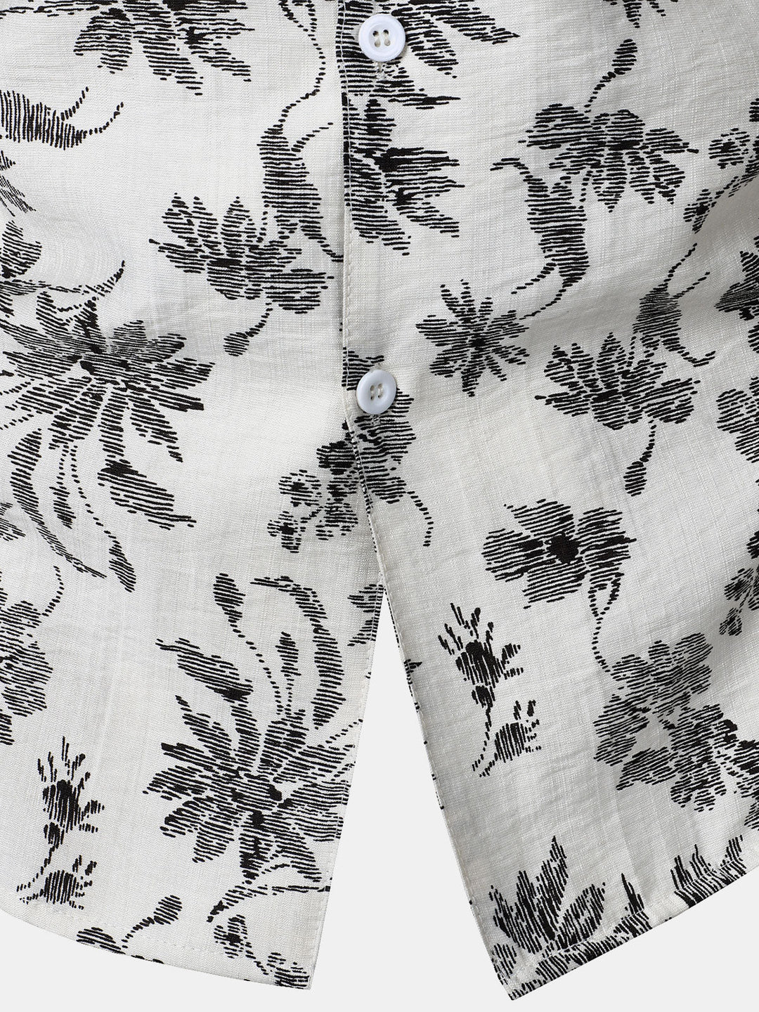 Chemise Hawaïenne Homme Manches Courtes à Poche Imprimé Floral