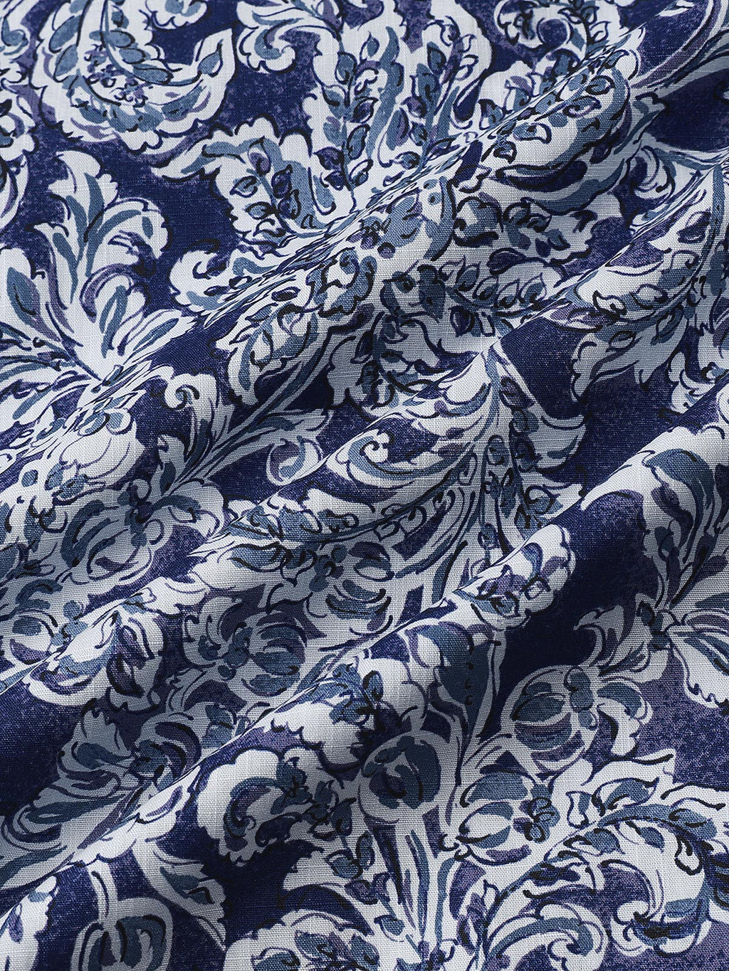 Chemise Homme à Imprimé Floral Classique Boutonnée Style Vacances Manches Courtes