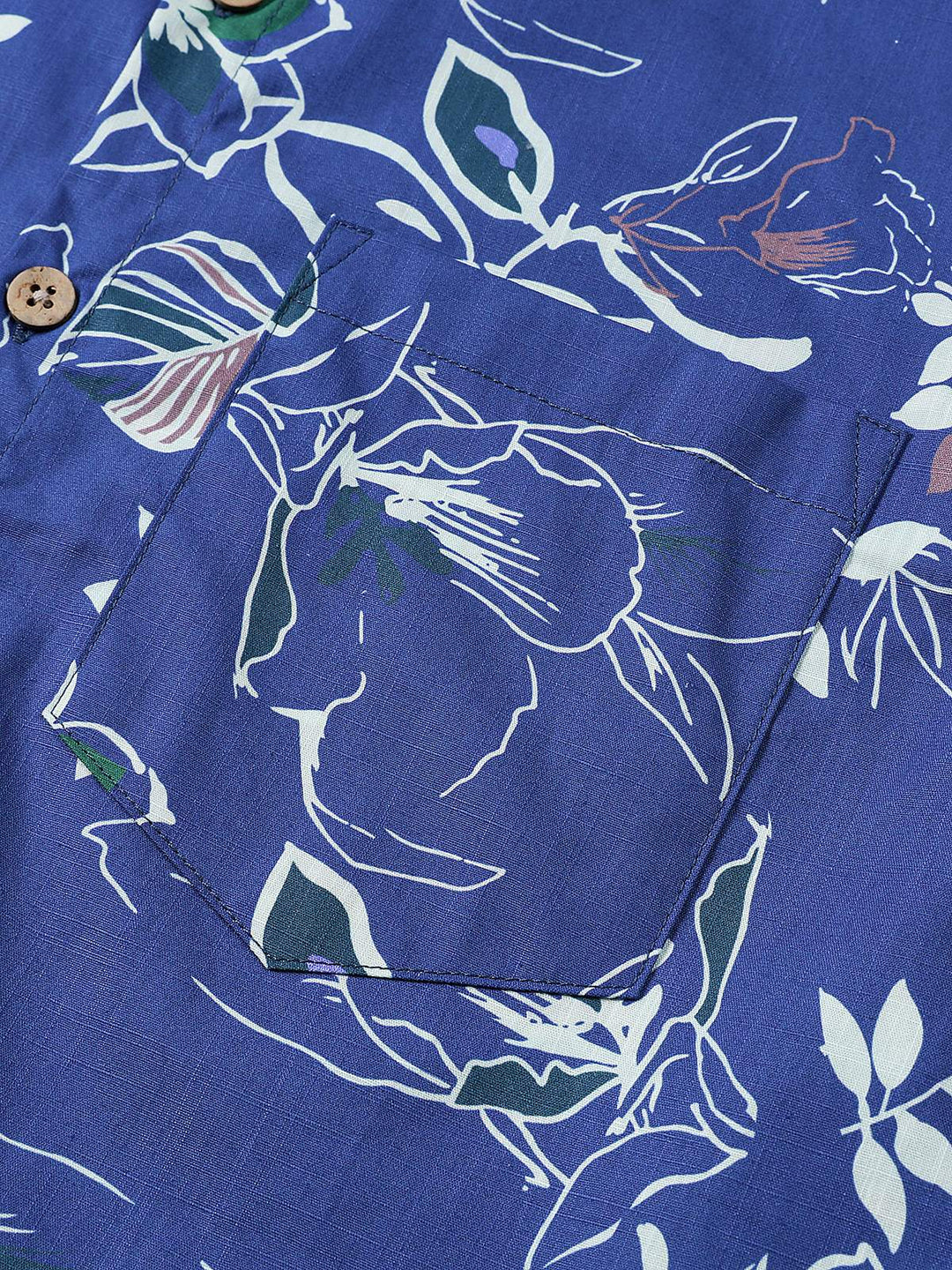 Chemise Homme Style Plage et Détente Tropicale en Coton à Manches Courtes
