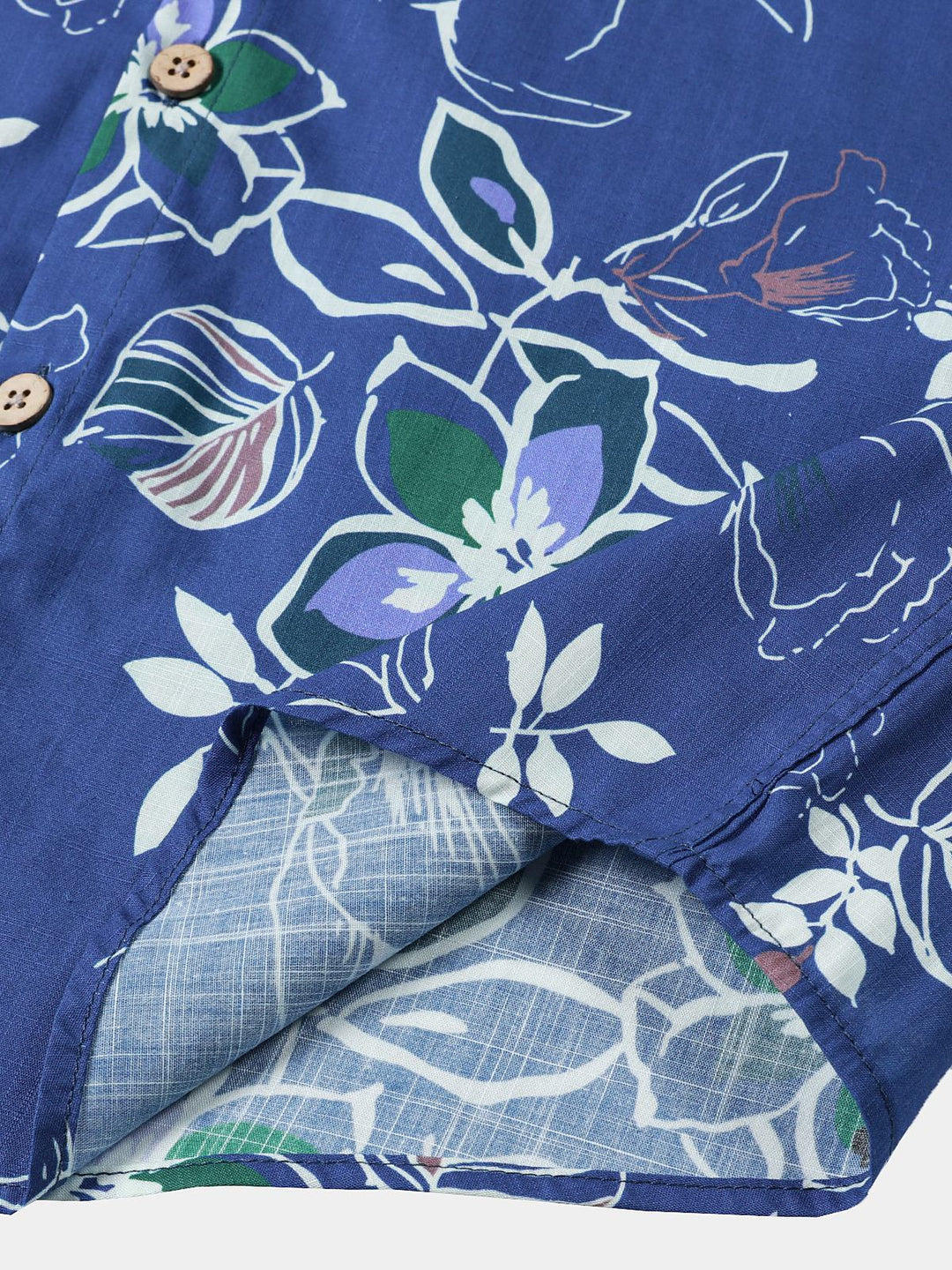Chemise Homme Style Plage et Détente Tropicale en Coton à Manches Courtes